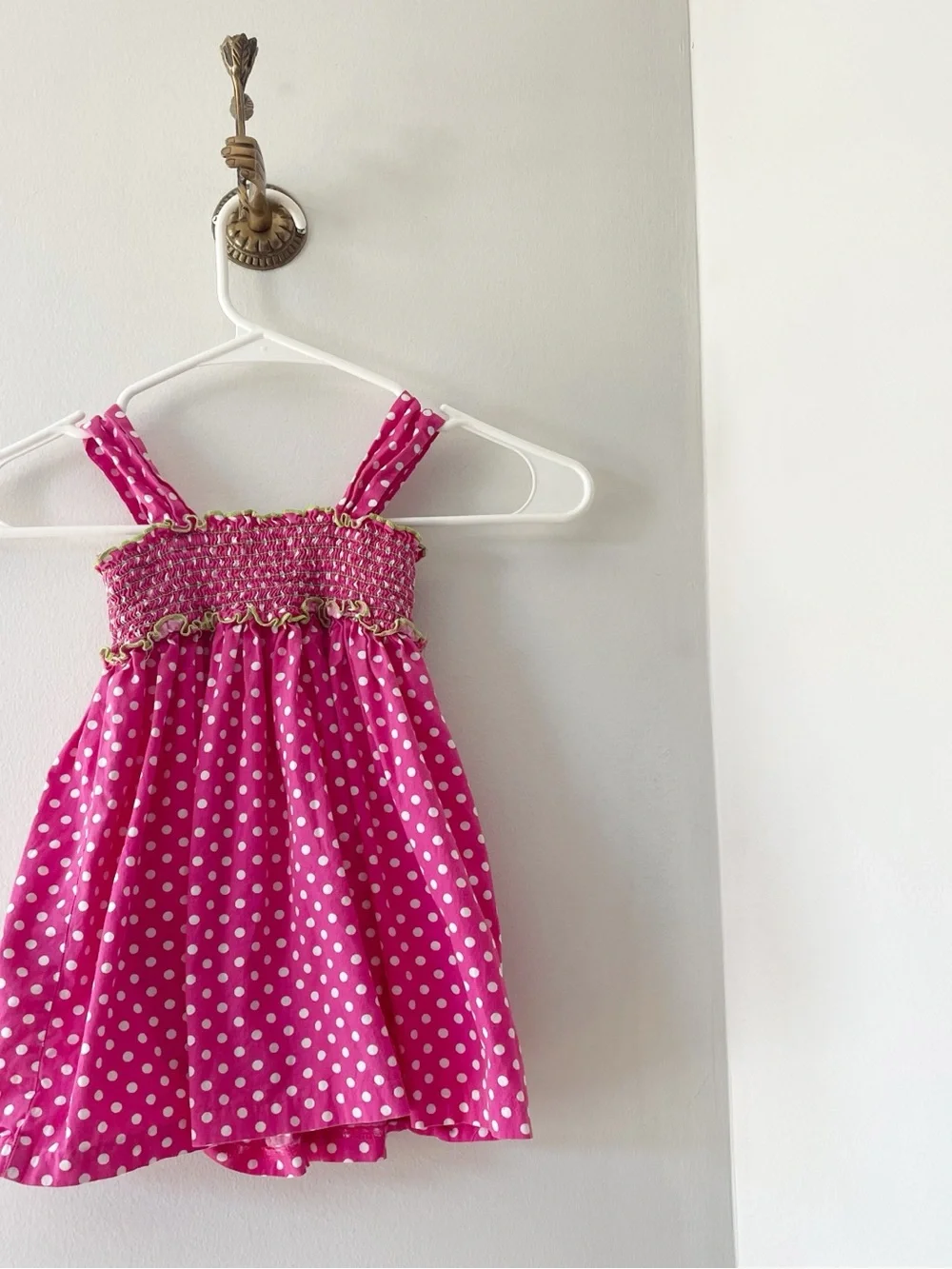 Vintage Bonnie Jean Smocked Watermelon Dress | 2T